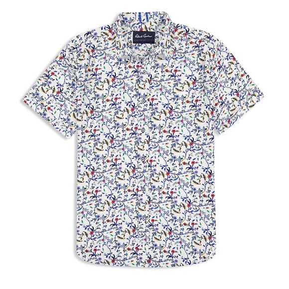 Robert Graham Other - Robert Graham Landon Floral Print Slim Fit Button Down Shirt